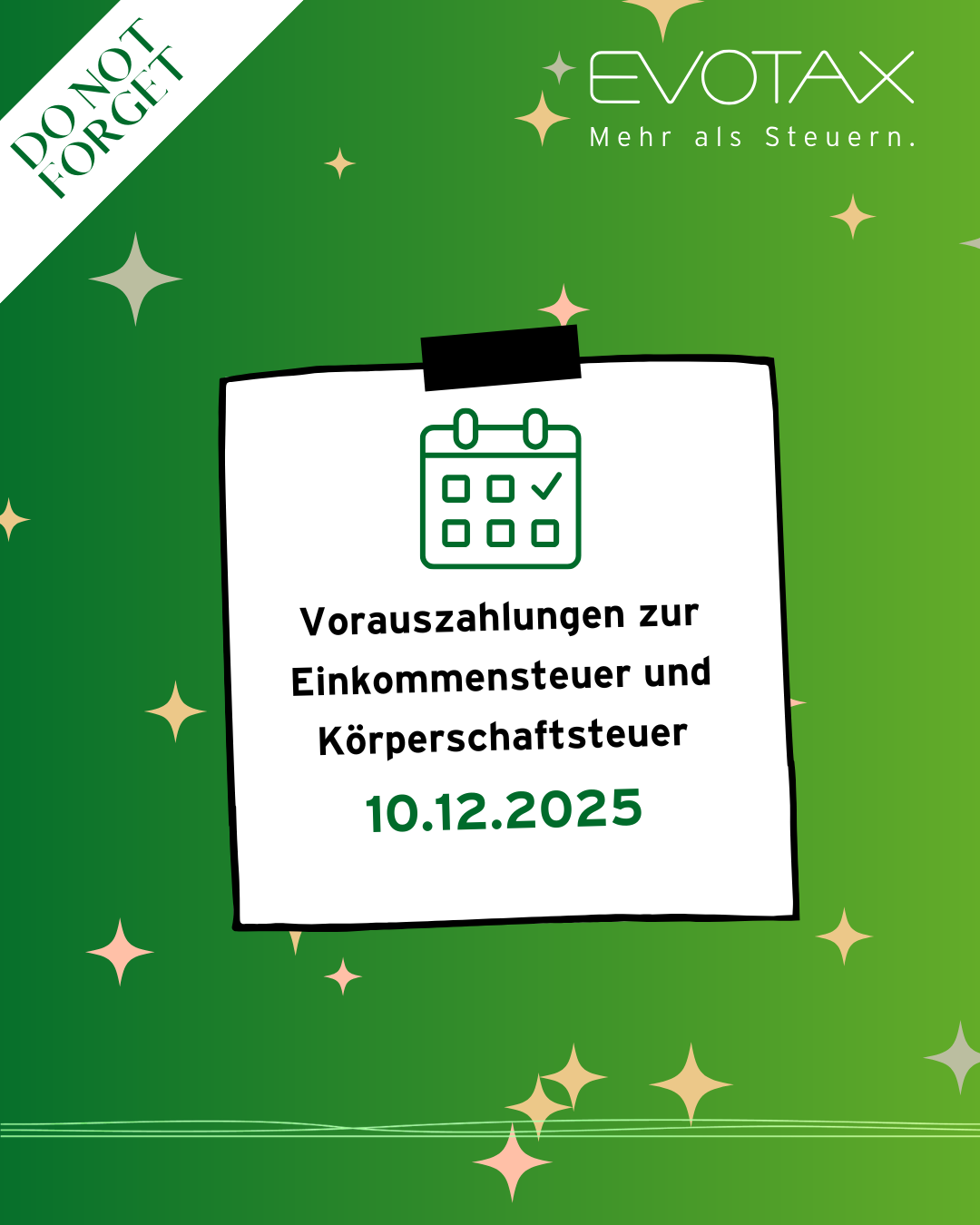 Kopie von 10.09. Vorauszahlung ESt + KSt