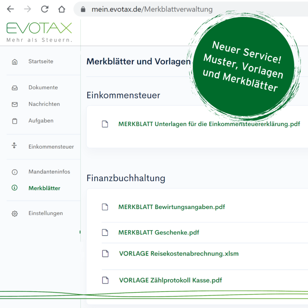 Kopie von Merkblätter